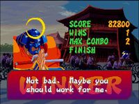 une photo d'Ã©cran de Street Fighter Alpha 2 sur Nintendo Super Nes